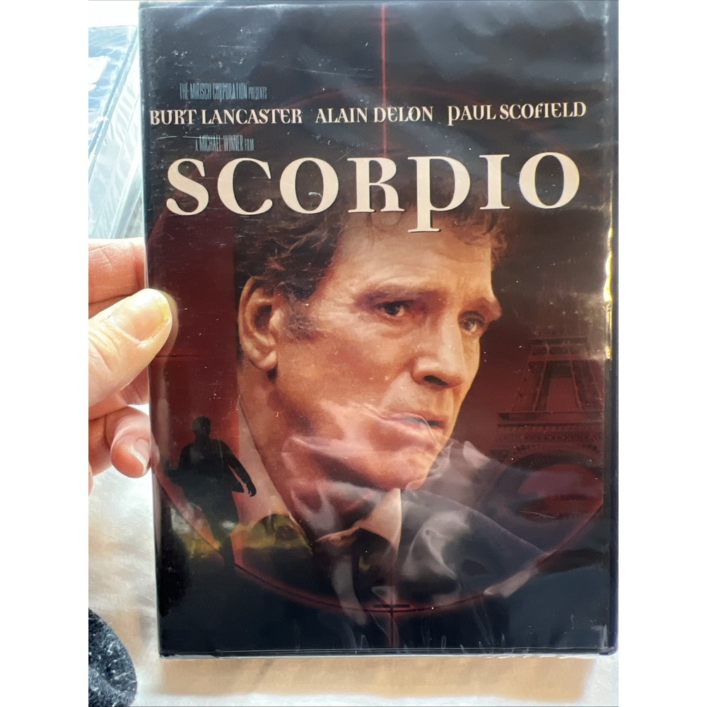 Scorpio (DVD, 1972) New & Sealed! Burt Lancaster Paul Scofield Alain Delon